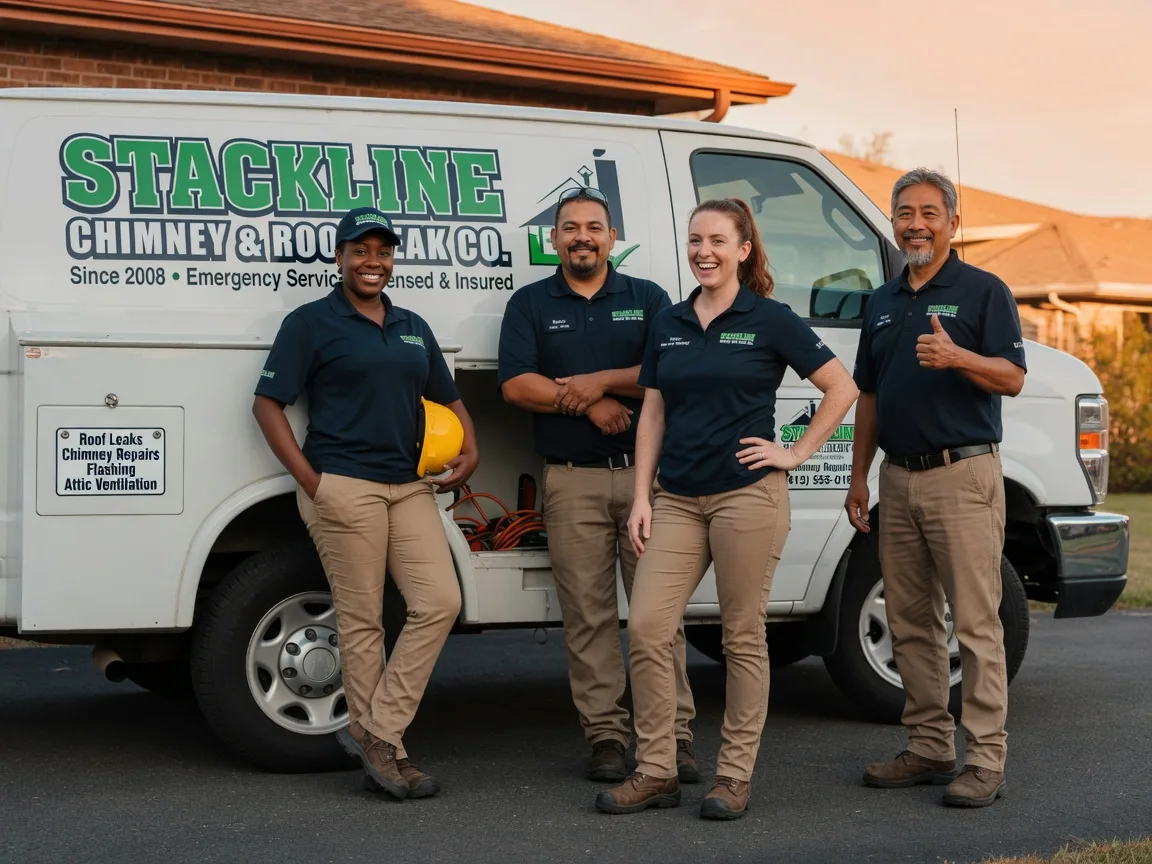 Chimney flashing repair company in Elyria, NE